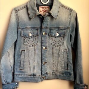 True Religion Light Blue Denim Jacket